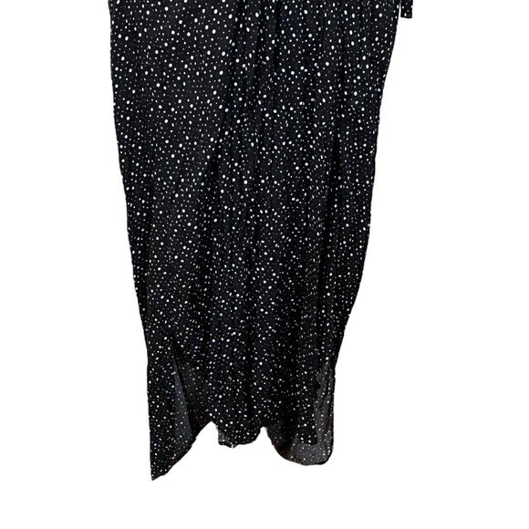Malia Mills Joan Strapless Polka Dot Maxi Dress Black Women’s Size 6 New - Picture 4 of 13